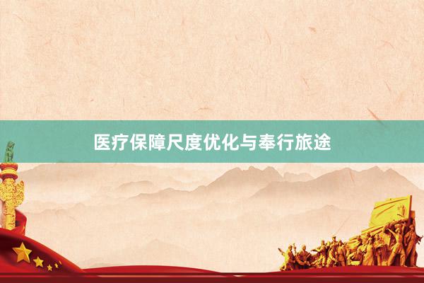 医疗保障尺度优化与奉行旅途